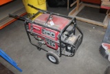 HONDA EB 6500 PORTABLE GENERATOR ON WHEELS,