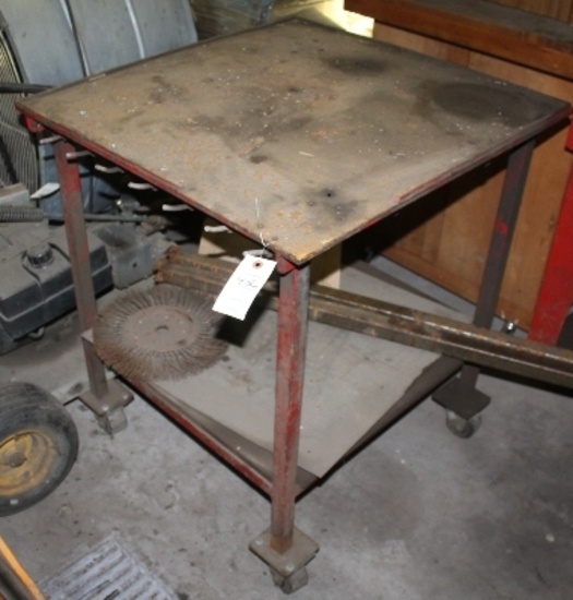 29" X 30" Steel Weding Table