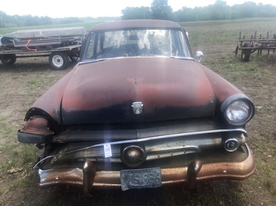 FORD MAINLINE 2-DR EARLY 50'S CAR, FOR PARTS