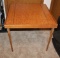 WOOD CARD TABLE, NO SHIPPING, PICKUP ONLY