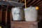 2 METAL PAILS, NO SHIPPING, PICKUP ONLY