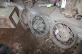 (3) FORD MODEL A RIMS, NO SHIPPING, PICKUP ONLY