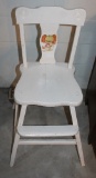 ANTQUIE WOOD CHAIR, NO SHIPPING, PICKUP ONLY