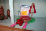 BARBIE, PING PONG PADDLES, GAME BOARD,