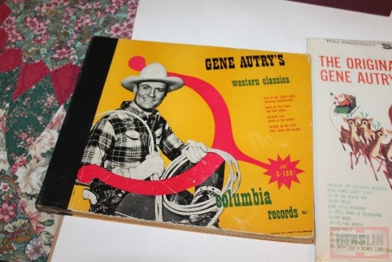 GENE AUTRY COLLECTIBLES AND MOVING AUCTION