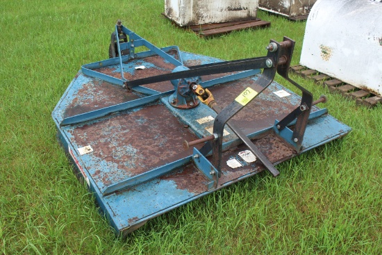 6' KING KUTTER 3 PT ROTARY BRUSH MOWER