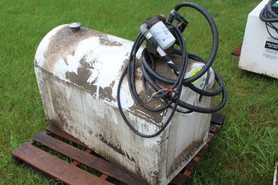 PICKUP FUEL TANK WITH 12V PUMP, AUTO SHUTOFF