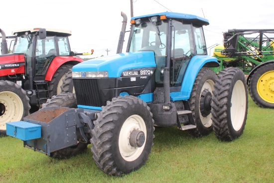 1998 NEW HOLLAND 8970 MFWD TRACTOR, SUPER STEER,
