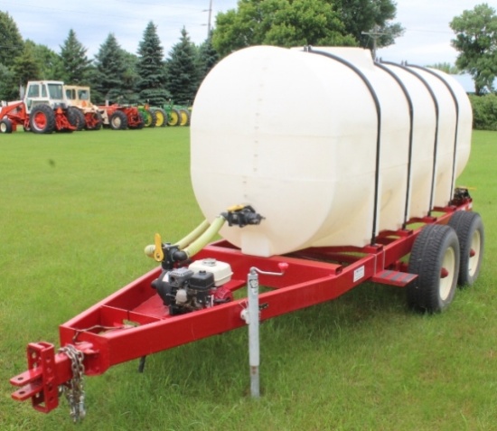 AG SYSTEM AG 1250 POLY TANK TENDER TRAILER, HONDA