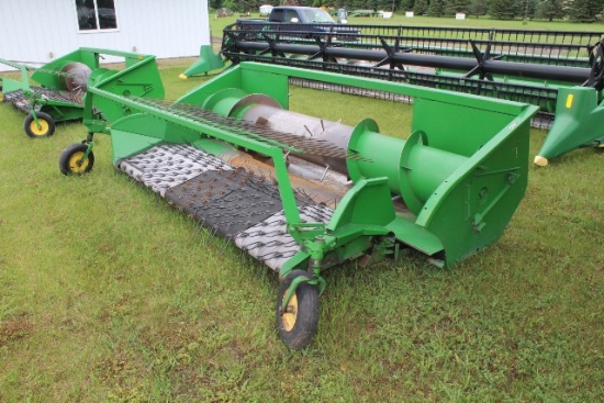 JOHN DEERE 212 GRAIN PICKUP HEAD, 5 BELT PICKUP,