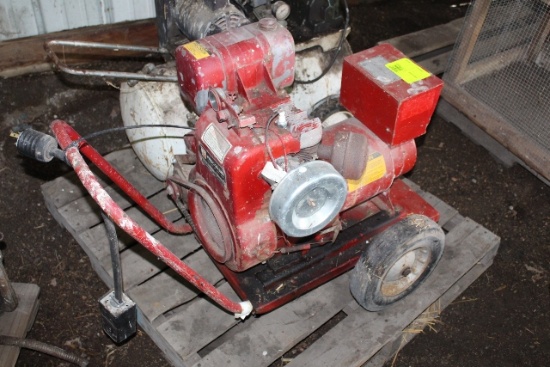 WIN-POWER GENERATOR ON CART, WISCONSIN ENGINE