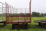 9' X 16' MINNESOTA STEEL CAGE BALE THROW RACK