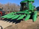 JOHN DEERE 643 CORNHEAD, POWERSHAFTS, STUBBLE