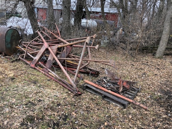 (6) GRAIN BIN JACKS, MANUAL WINCH, MAY NOT BE COMPLETE