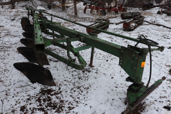 JOHN DEERE 1450 6-16" SEMI INT PLOW, TRIP BOTTOMS