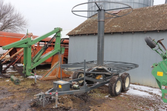 WAYNE'S TANDEM AXLE TILE STRINGER TRAILER,