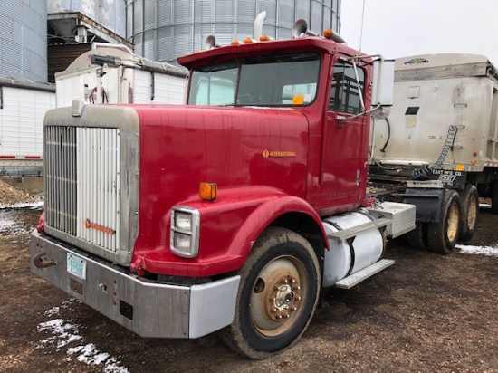 *** 1989 INTERNATIONAL 9370 SEMI TRACTOR,