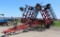 Case IH Tiger Mate 200 35.5' Field Cult, Walking Tandems on Mainframe and Wings