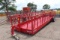 INDUSTRIAS AMERICA 24' STEEL FEEDER WAGON TRAILER,