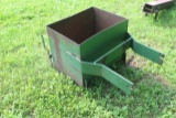 ROCK BOX FOR JD TRACTOR, TAX OR SIGN ST3 FORM,