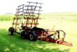 21' LINDSEY MULTI-WEEDER, TANDEM AXLE CART,