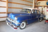 *** 1954 CHEVROLET DELUXE CAR, 02327 MILES SHOWING