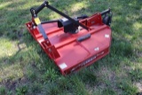 NEW 5' ROTARY BRUSH MOWER, 3PT MOUNTED, REAR