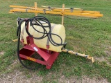 CENTURY 3PT SPRAYER 55 GALLON POLY TANK,