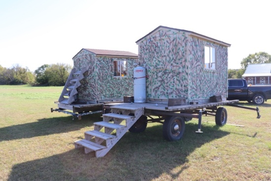6' X 8' TUFF SHED DEER STAND, ARTIC INSULATION