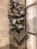 (20) DUCK DECOYS WITH BAG, NO SHIPPING PICKUP ONLY