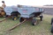 MN 130 GALVANIZED FLAIR BOX ON MN 4 WHEEL GEAR,