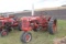 FARMALL SUPER C TRACTOR, NF, 10-36 REAR TIRES,