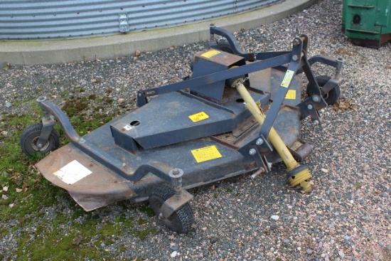 FARMKING 72" 3PT FINISHING MOWER, SIDE DISCHARGE,