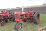 FARMALL SUPER C TRACTOR, NF, 10-36 REAR TIRES,