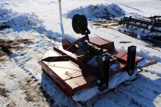 62" TEBBEN HYD DRIVE ROTARY MOWER, NO MOUNTS,