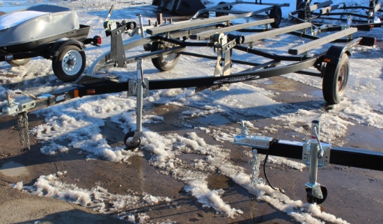 *** 2007 TEBBEN 2 PLACE JET SKI TRAILER,