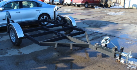 NEW 6' X 8' TEBBEN SINGLE AXLE CRANK DOWN FISH