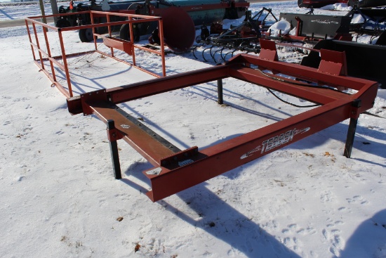 QUICK TACH TEBBEN HAY BALE CUTTER, TAX NO