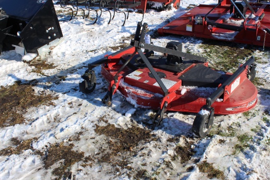6' TEBBEN 3PT FINISHING MOWER, NEW BUYERS PLEASE