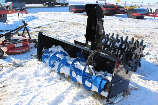 72" ACCESSORIES UNLIMITED QUICK TACH SNOW BLOWER,