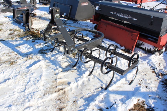 NEW 80" 3PT DANISH TINE DIGGER, 2 RANK,