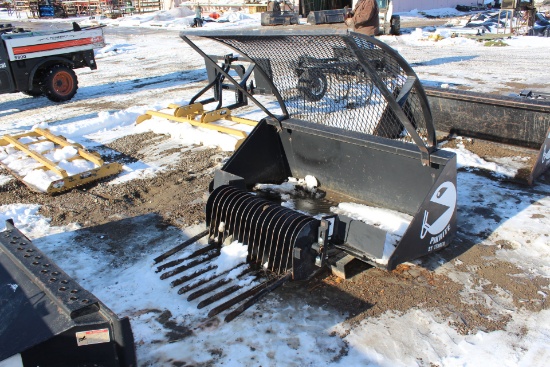 5' PICKITE ROCK PICKING BUCKET, QUICK TACH,