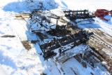 (3) 5' HEAVY DUTY SPIKE TOOTH HARROW SECTION,