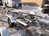 108B *** 2020 Tebben 17-24’ bunker style boat trailer, single axle