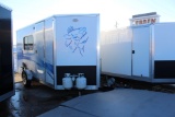 *** 2020 6' X 14' SINGLE AXLE TOY HAULER FISH HOUSE,