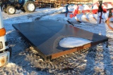 7' X 12' STEEL FLAT BED, LIKE NEW, TAX NO