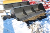10' QUICK TACH SNOW BUCKET, TAX NO EXCEPTIONS
