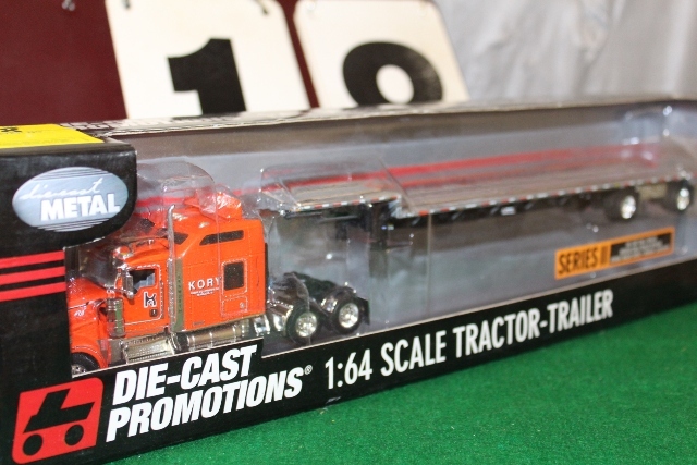 1/64 DIE-CAST PROMOTIONS TRACTOR -TRAILER, | Proxibid