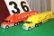 (2) 1/64 WHITEGMC SEMI'S WITH TRAILERS,