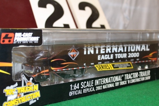 1/64 DIE-CAST PROMOTIONS TRACTOR -TRAILER,